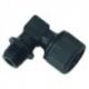 Racor Conexion Plastico Codo M10x1 Tubo Ø6x8