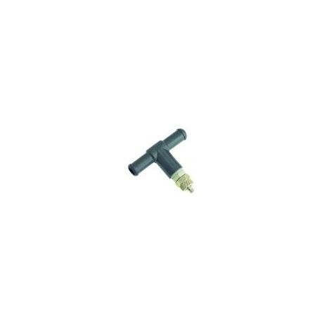 Racor T Ø10-4-6mm Con Valvula Antirretorno