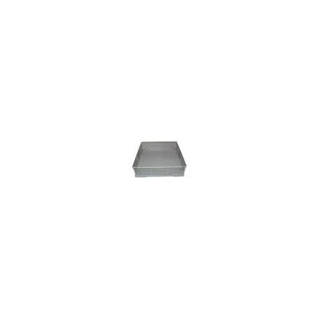 Cesto Vasos 470x470x145mm Alambre