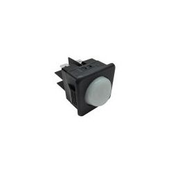 Pulsador Blanco 230V 10A 25x25mm GS-82