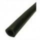 Manguera Goma Negra Ø5x9mm (1 metro)