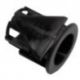Soporte Negro Ø16mm Pulsador