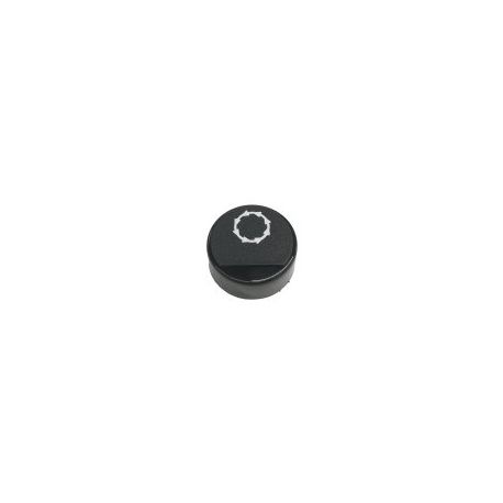 Botón Negro Ciclo Ø23mm