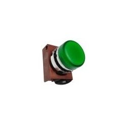 Piloto Luminoso Verde Ø22mm Sin Funda