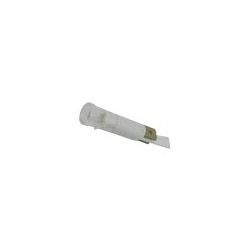Piloto Blanco Ø9mm 230V