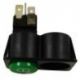 Interruptor Bipolar 230V 55x30mm Verde