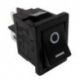 Interruptor Negro 13x19mm 6A 230V