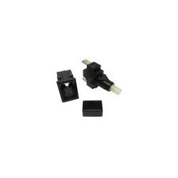 Conjunto Pulsador Unipolar Negro