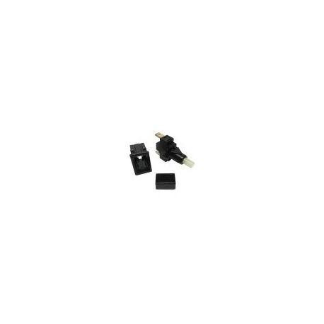 Conjunto Pulsador Unipolar Negro