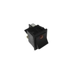 Pulsador Marcha Negro 230V 16A 22x32mm