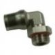 Racor Codo Macho Rosca 1/4" Ø8mm