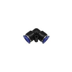 Racor Codo Conexión Rápida Ø10mm