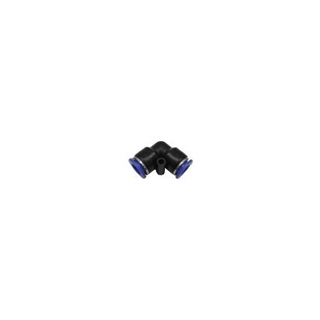 Racor Codo Conexión Rápida Ø10mm
