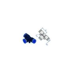 Racor T Conexión Rápida Ø10mm