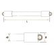 Resistencia cuarzo 425w 355mm BECKERS