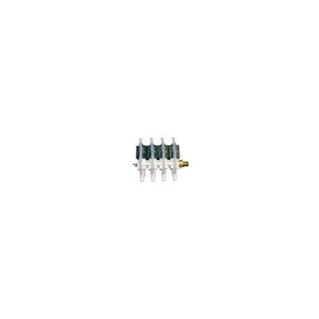 Electrovalvula 4 Modulos 24V Dc Izquierda 1/