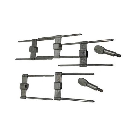 Pincho asador pollos juego 5 unidades