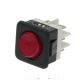 Interruptor rojo 25x25mm
