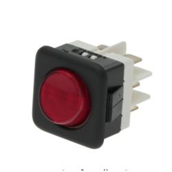 Interruptor rojo 25x25mm