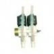 Electrovalvula 2 Modulos 230V Derecha 1/4"