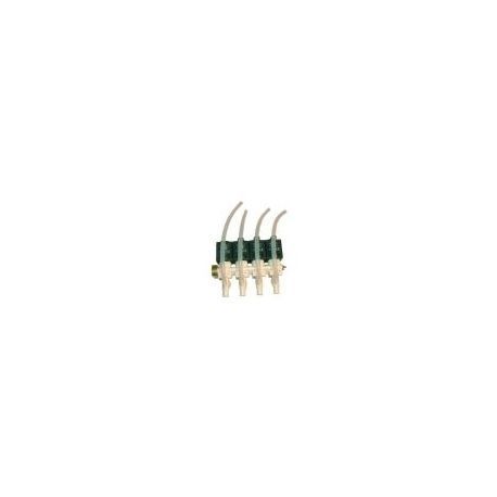 Electrovalvula 4 Modulos 24V Dc Derecha 1/4" Zanussi