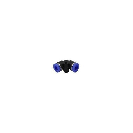Racor Codo Conexión Rápida Ø6mm