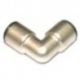 Racor Codo Metalico Para Tubo Ø10mm