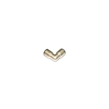Racor Codo Metalico Para Tubo Ø10mm