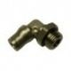 Racor Codo Macho Rosca 1/4" Ø6mm