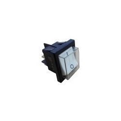 Interruptor Blanco 30x22mm Bipolar 16A 250V