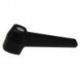 Mango Negro Grifo Desagüe Ø79mm