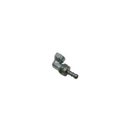 Racor Codo Plancha Gas Butano 1/2"