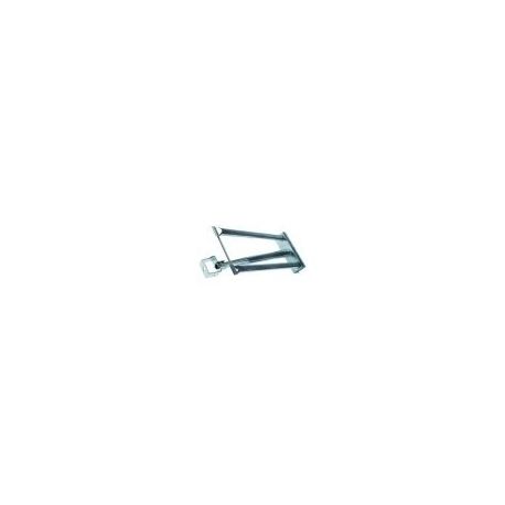 Quemador 2 Filas Plancha Ø25mm 180x415mm 600