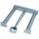 Quemador Barra 2 Filas Plancha 450x300 8.5kW