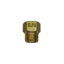 Inyector Gas Butano Plancha M8 Ø0.70mm PG80