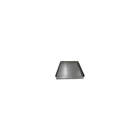 Plancha Cocina Lisa Acero 400x400mm