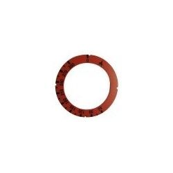 Pegatina Mando Grifo Gas Rojo 60-300°C