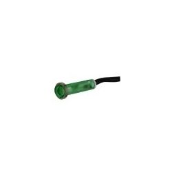 Piloto Verde Ø6mm 230V Con Cable