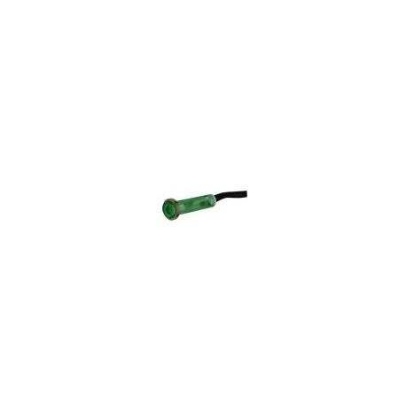 Piloto Verde Ø6mm 230V Con Cable