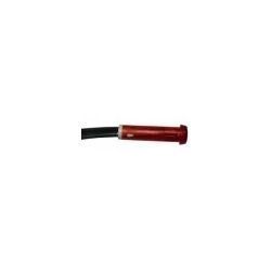Piloto Rojo Ø6mm 12V Con Cable