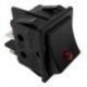 Interruptor C/ Led Rojo 30x22mm 230V 16A