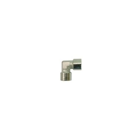 Racor Codo 1/4x1/4 HEMBRA-HEMBRA