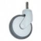 Rueda Pivotante Ø125mm Perno Ø16x62mm