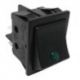 Interruptor 30x22mm 230V Led Verde Bipolar