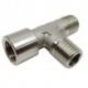 Racor T Lateral 1/4 Hembra 1/4x1/4 Macho