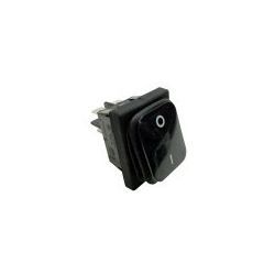 Interruptor Negro 30x22mm Con Protector