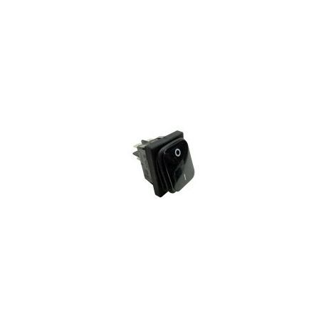Interruptor Negro 30x22mm Con Protector