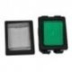 Pulsador Verde 30x22mm 230V C/FUNDA 2CO