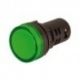 Piloto Led Ø20mm 12V AC/DC Verde