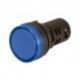 Piloto Led Ø20mm 12V AC/DC Azul